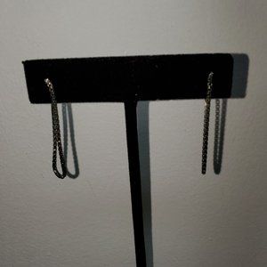 STERLING SILVER LOOP EARRINGS